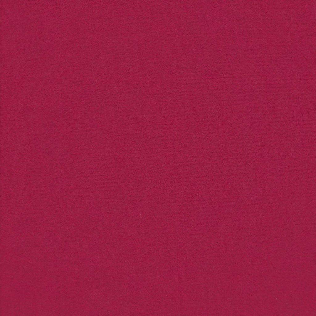 Chaiselongue mit Rechter Armlehne Weinrot Samt