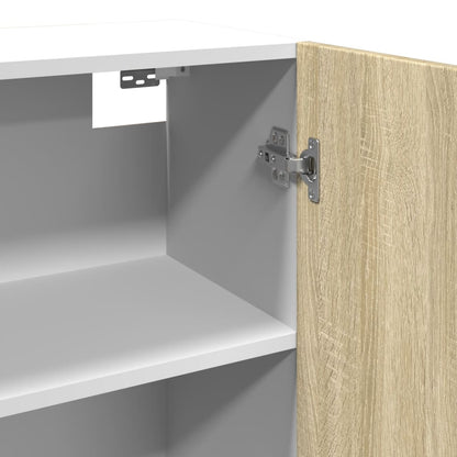 Hängeschrank Lyon Sonoma-Eiche 80x31x60 cm Holzwerkstoff