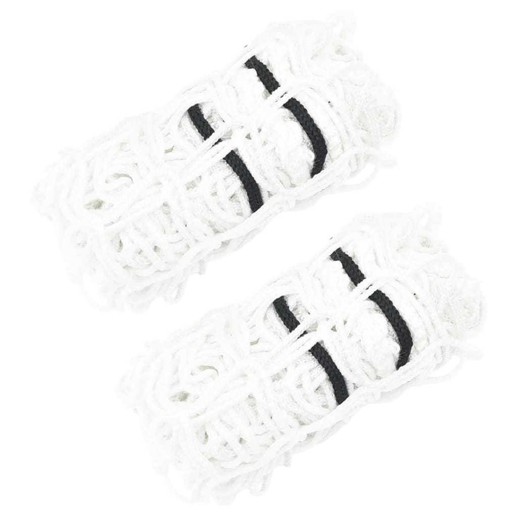 Heunetze 2 Stk. Rund Weiß 75x75 m PP