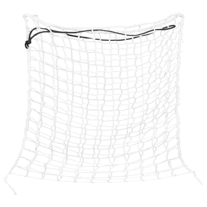 Heunetze 2 Stk. Rund Weiß 75x75 m PP