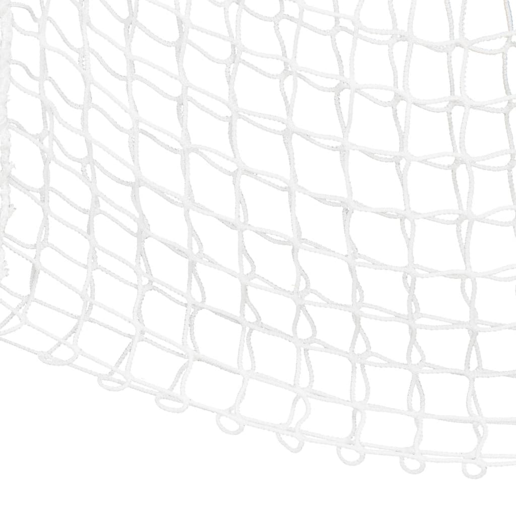Heunetze 2 Stk. Rund Weiß 75x75 m PP
