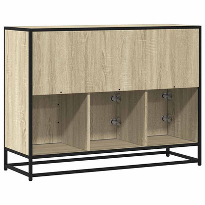 Sideboard Sonoma-Eiche 100x35x76 cm Holzwerkstoff