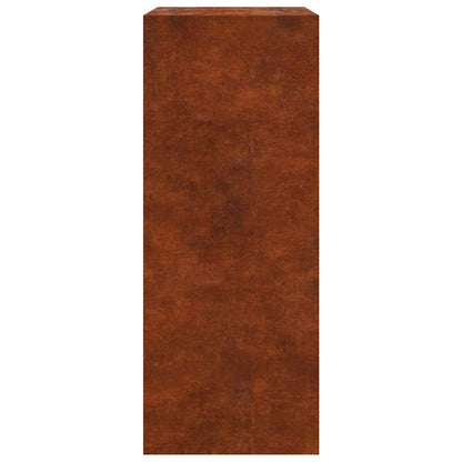 Brennholzregal 60x40x100 cm Wetterfester Stahl