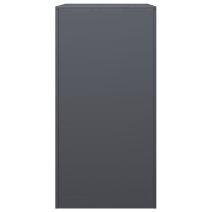 Brennholzregal Anthrazit 60x40x80 cm Stahl