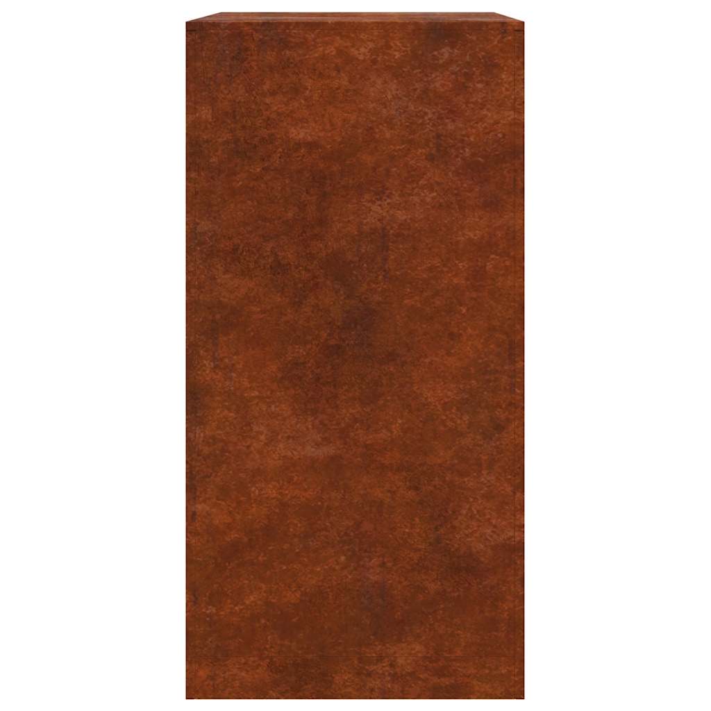 Brennholzregal 60x40x80 cm Wetterfester Stahl