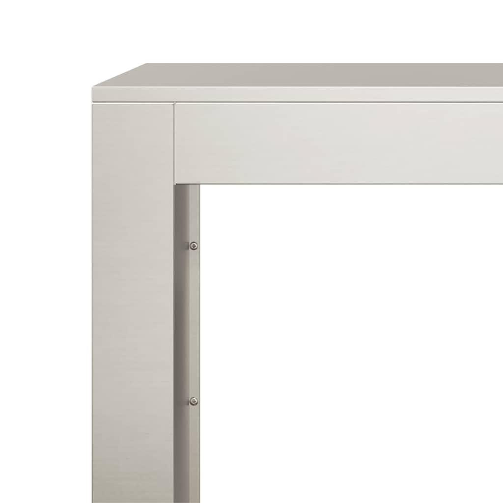 Brennholzregal 60x40x80 cm Wetterfester Stahl