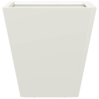 Pflanzkübel Weiß 30x30x30 Stahl