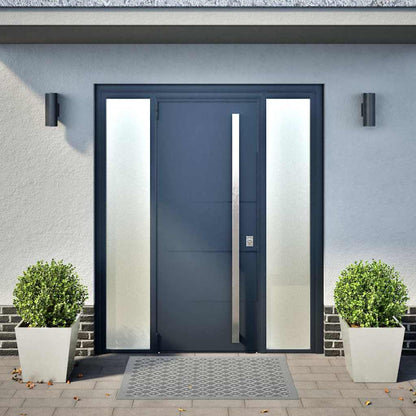 Pflanzkübel 2 Stk. 40x40x40 cm Edelstahl