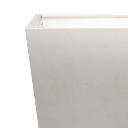 Pflanzkübel 2 Stk. 40x40x40 cm Edelstahl