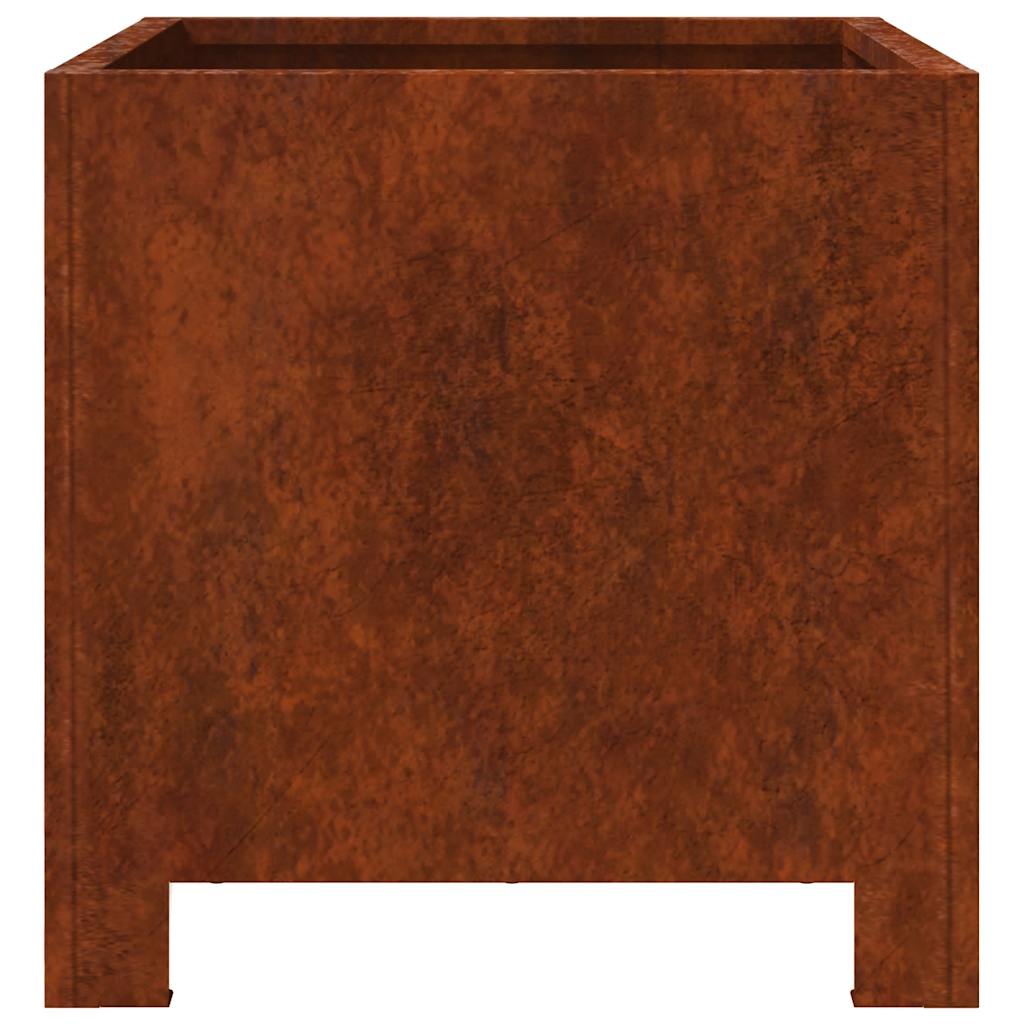 Pflanzkübel 2 Stk. 30x30x30 cm Wetterfester Stahl