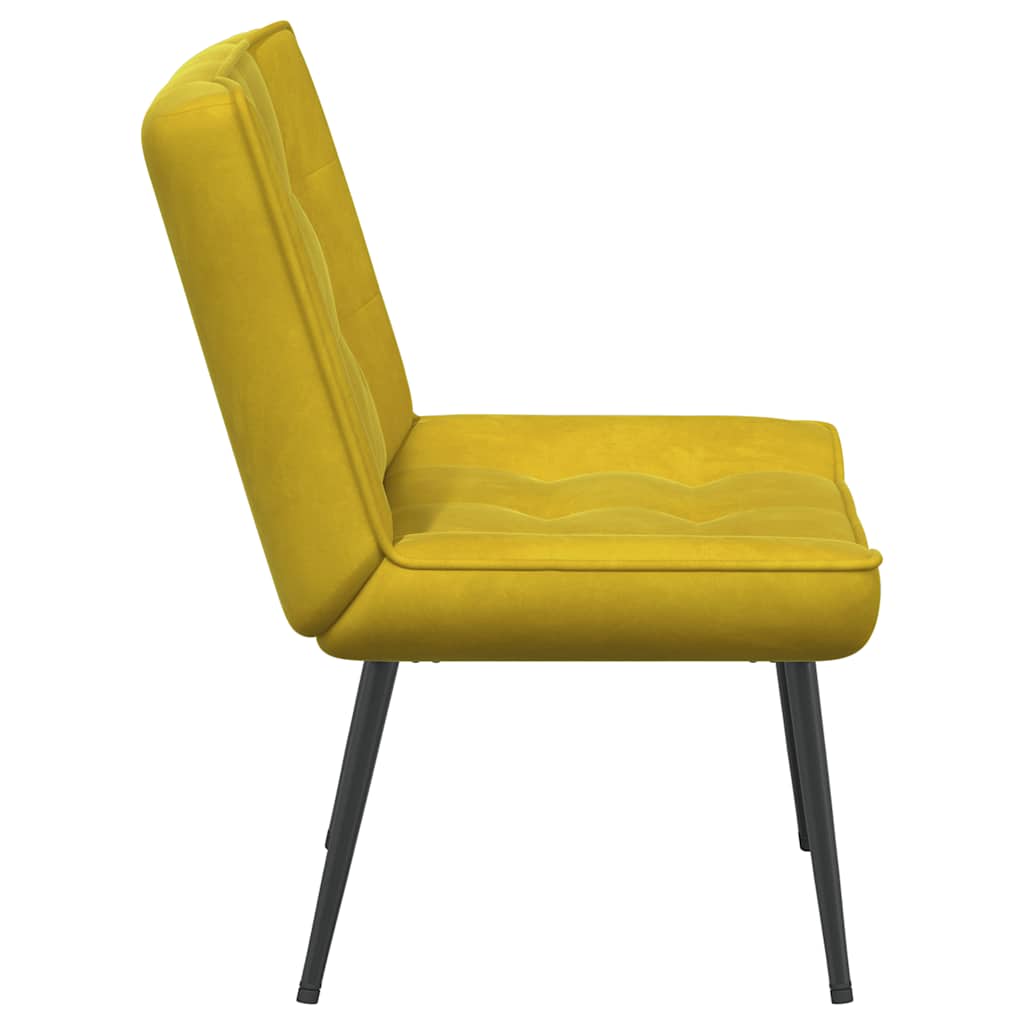 Relaxsessel Gelb 64x74x84 cm Samt