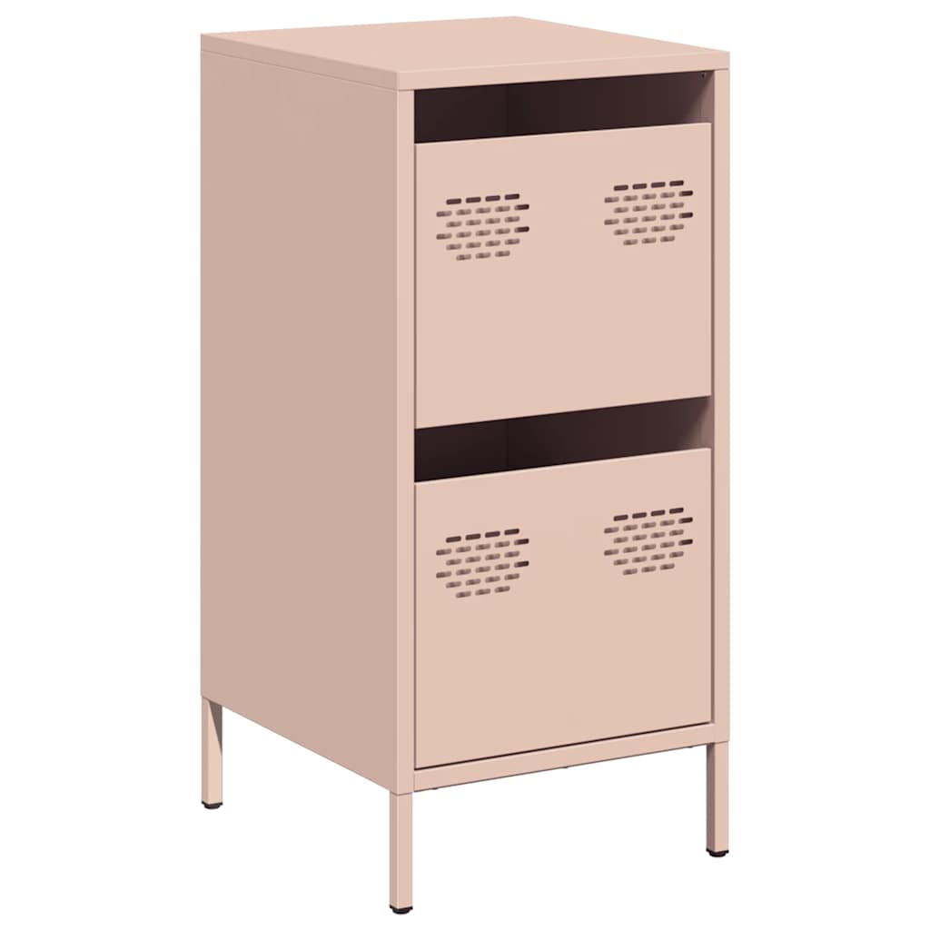 Sideboard Rosa 35x39x73,5 cm Kaltgewalzter Stahl