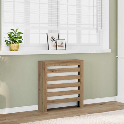 Heizkörperverkleidung Artisan-Eiche 78x20x82 cm Holzwerkstoff