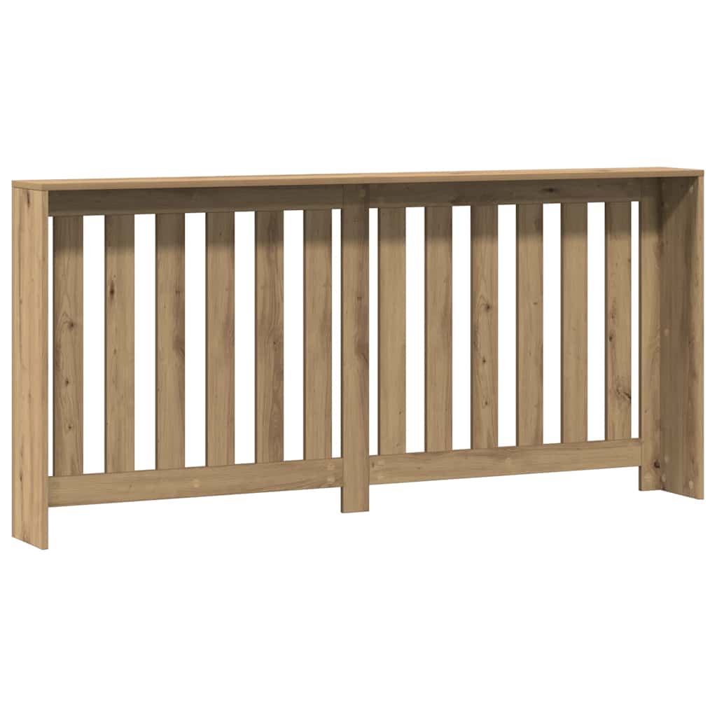 Heizkörperverkleidung Artisan-Eiche 175x20x82 cm Holzwerkstoff