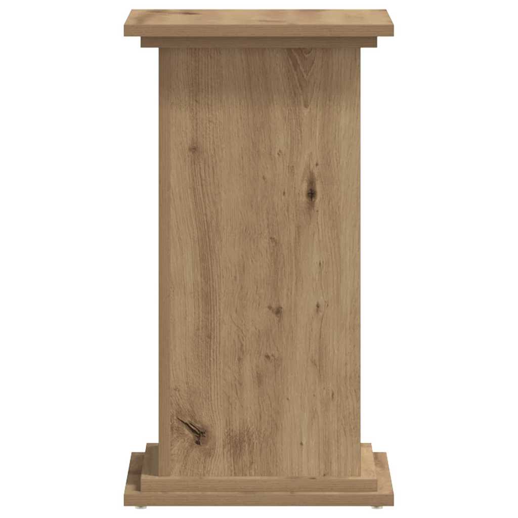 Pflanzenständer Artisan-Eiche 33x33x60 cm Holzwerkstoff