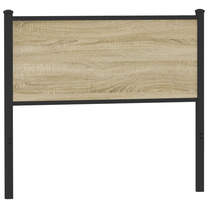 Ersatz-Kopfteil Sonoma-Eiche 107 cm Holzwerkstoff und Stahl