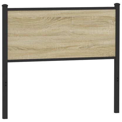 Ersatz-Kopfteil Sonoma-Eiche 107 cm Holzwerkstoff und Stahl