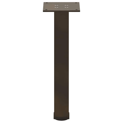 Couchtischbeine 4 Stk. Naturstahl 30-32 cm Stahl