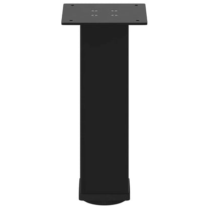 Couchtischbeine 4 Stk. Schwarz 30-32 cm Stahl