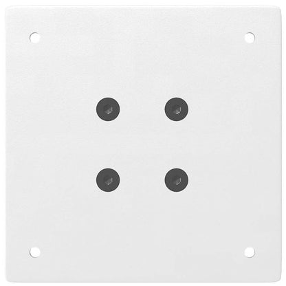 Konsolentischbeine 4 Stk. Weiß 72-74 cm Stahl