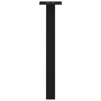 Couchtischbeine 4 Stk. Schwarz 42 cm Stahl