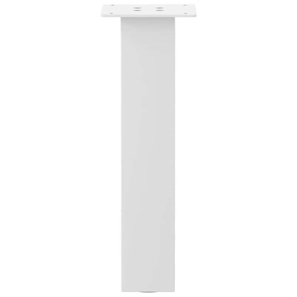 Couchtischbeine 4 Stk. Weiß 30 cm Stahl