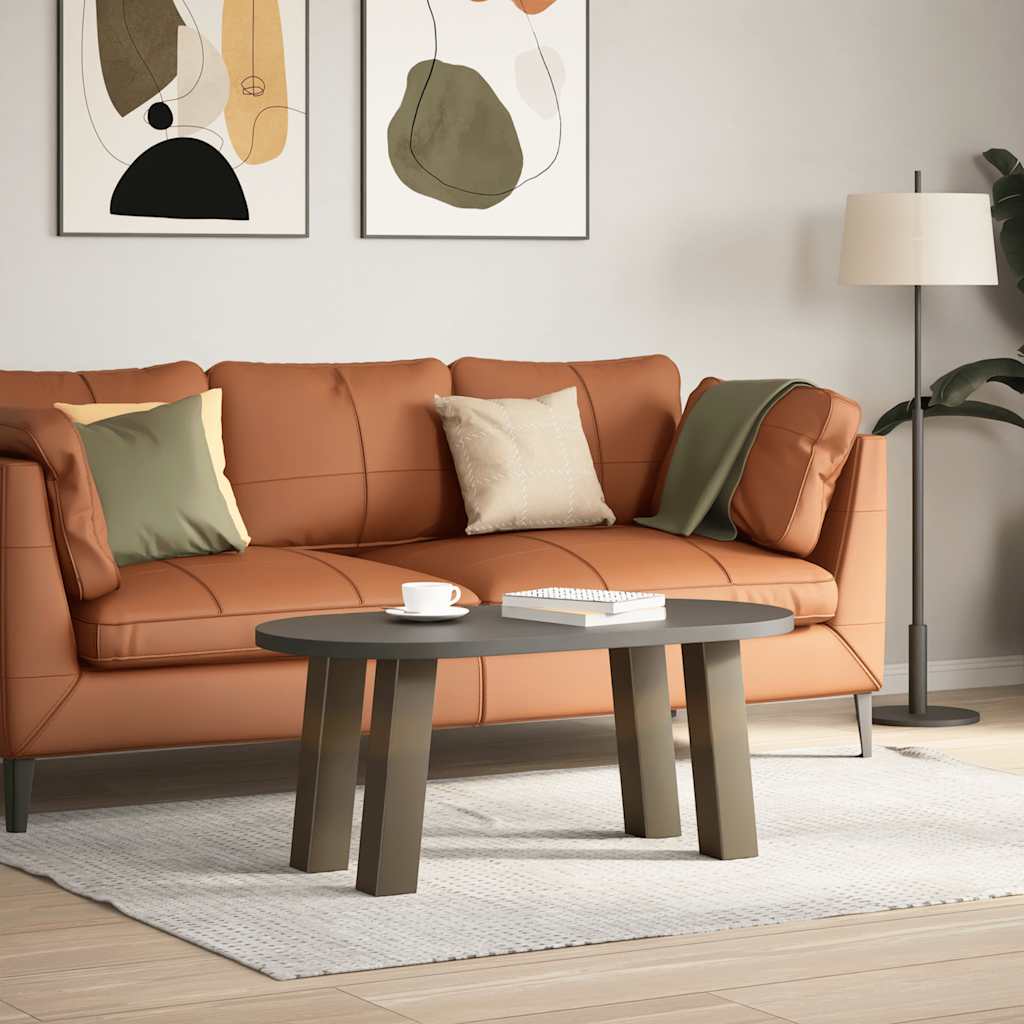 Couchtischbeine 4 Stk. Naturstahl 42 cm Stahl