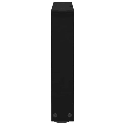 Couchtischbeine V-Form 2 Stück Schwarz 30x(30-31,3) cm Stahl