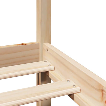 Bettgestell mit Kopfteil ohne Matratze 120x200 cm