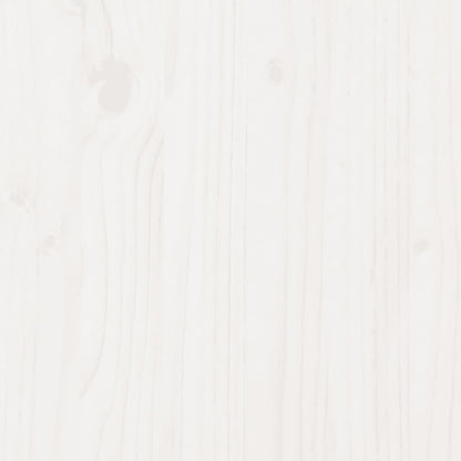 Bettgestell mit Kopfteil ohne Matratze Weiß 120x200 cm