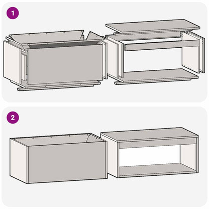 Feuerstelle Schwarz 160 x 45 x 35 cm Stahl