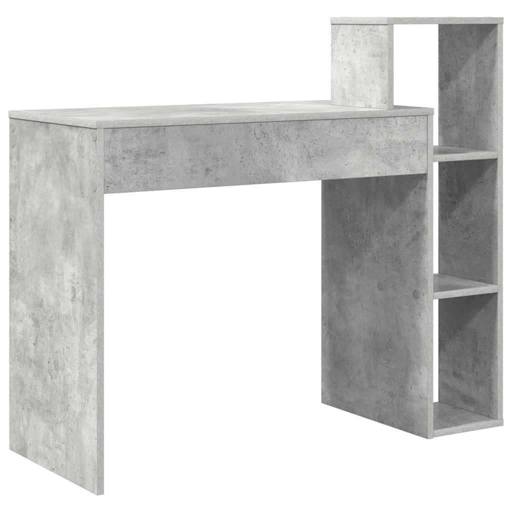 Schreibtisch Beton Grau 100 x 40 x 90 cm Holzwerkstoff