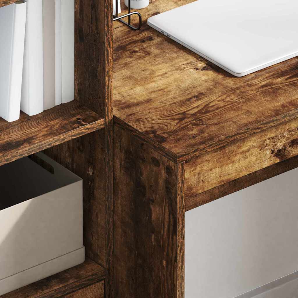 Schreibtisch Geräucherte Eiche 100 x 50 x 76 cm