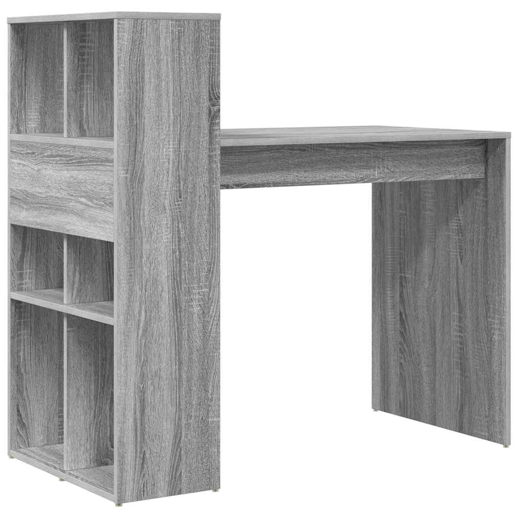 Schreibtisch Graues Sonoma 108 x 55 x 103.5 cm Holzwerkstoff