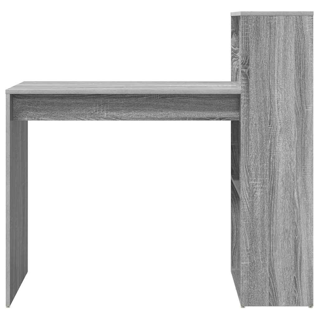 Schreibtisch Graues Sonoma 108 x 55 x 103.5 cm Holzwerkstoff