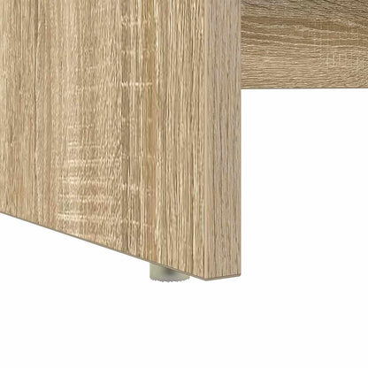 Schreibtisch Sonoma-Eiche 120,5 x 44 x 88,5 cm Holzwerkstoff