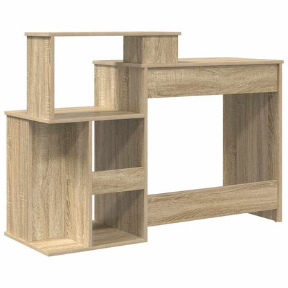 Schreibtisch Sonoma-Eiche 120,5 x 44 x 88,5 cm Holzwerkstoff
