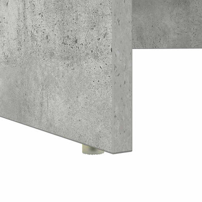 Schreibtisch Beton Grau 120,5 x 44 x 88,5 cm Holzwerkstoff