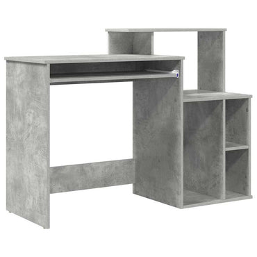 Schreibtisch Beton Grau 120,5 x 44 x 88,5 cm Holzwerkstoff