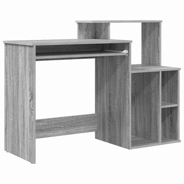 Schreibtisch Graues Sonoma 120,5 x 44 x 88,5 cm Holzwerkstoff