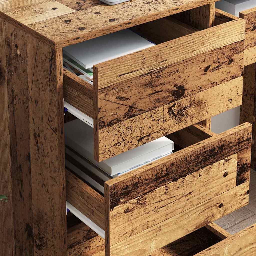 Schreibtisch Altholz 90 x 37,5 x 75 cm Holzwerkstoff