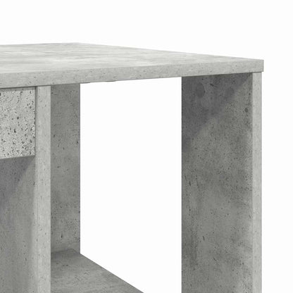 Schreibtisch Beton Grau 130 x 50,5 x 75 cm Holzwerkstoff