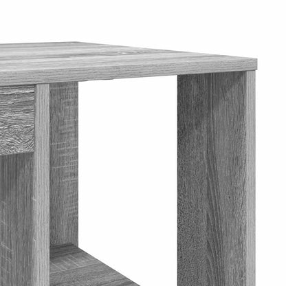 Schreibtisch Graues Sonoma 130 x 50,5 x 75 cm Holzwerkstoff