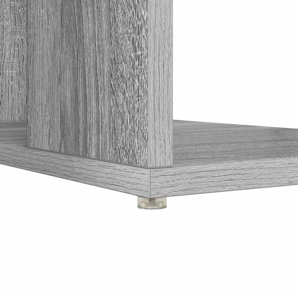 Schreibtisch Graues Sonoma 130 x 50,5 x 75 cm Holzwerkstoff