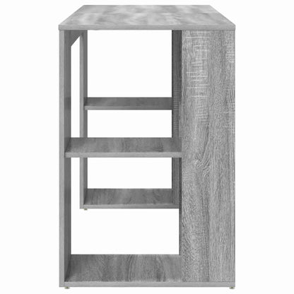 Schreibtisch Graues Sonoma 130 x 50,5 x 75 cm Holzwerkstoff