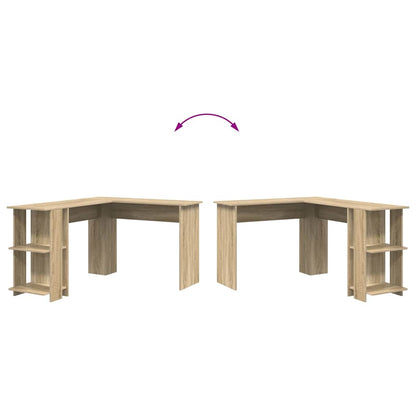Eck-Schreibtisch Sonoma-Eiche 140 x 113,5 x 75 cm Holzwerkstoff