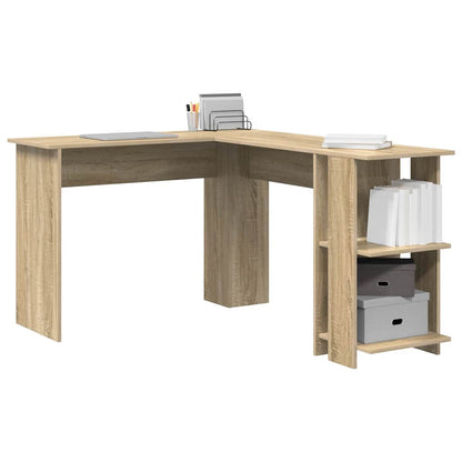 Eck-Schreibtisch Sonoma-Eiche 140 x 113,5 x 75 cm Holzwerkstoff