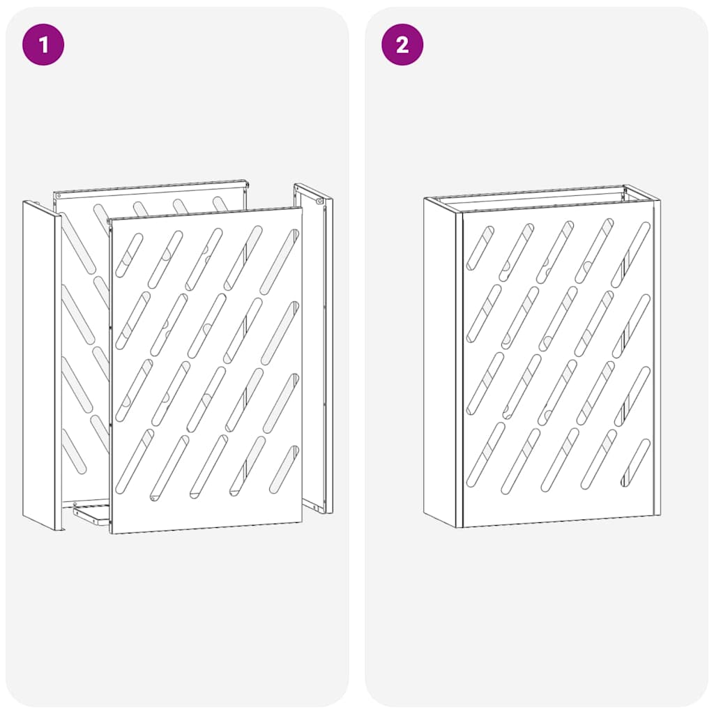 Sonnenschirmhalter Schwarz 28 x 12 x 41 cm Stahl