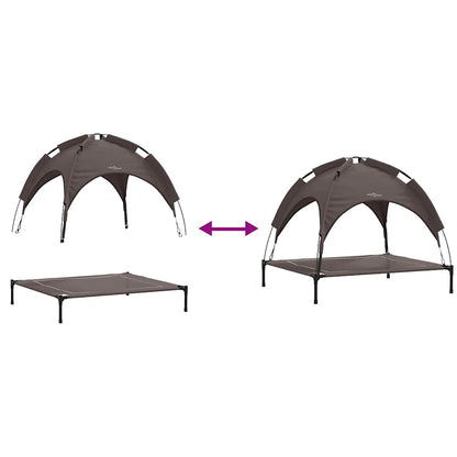 Hundebett Braun 104 x 86 x 84,5 cm Stahl