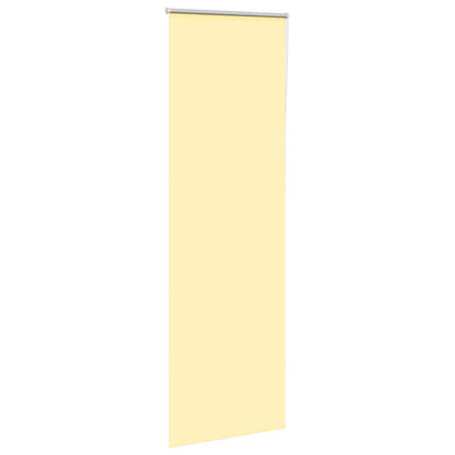 Verdunkelungsrollo Gelb 80x230 cm Stoffbreite 75,7 cm Polyester